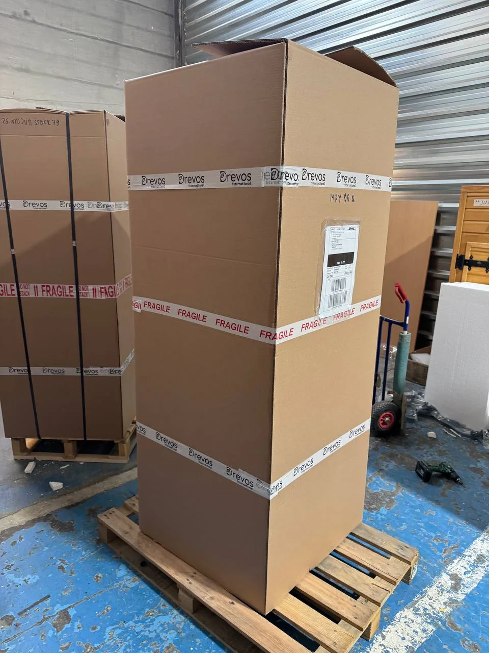 Verpackung des Räucherofens