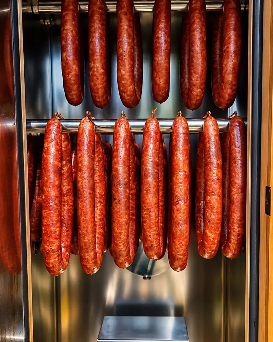 Würstchen mit Raucharoma