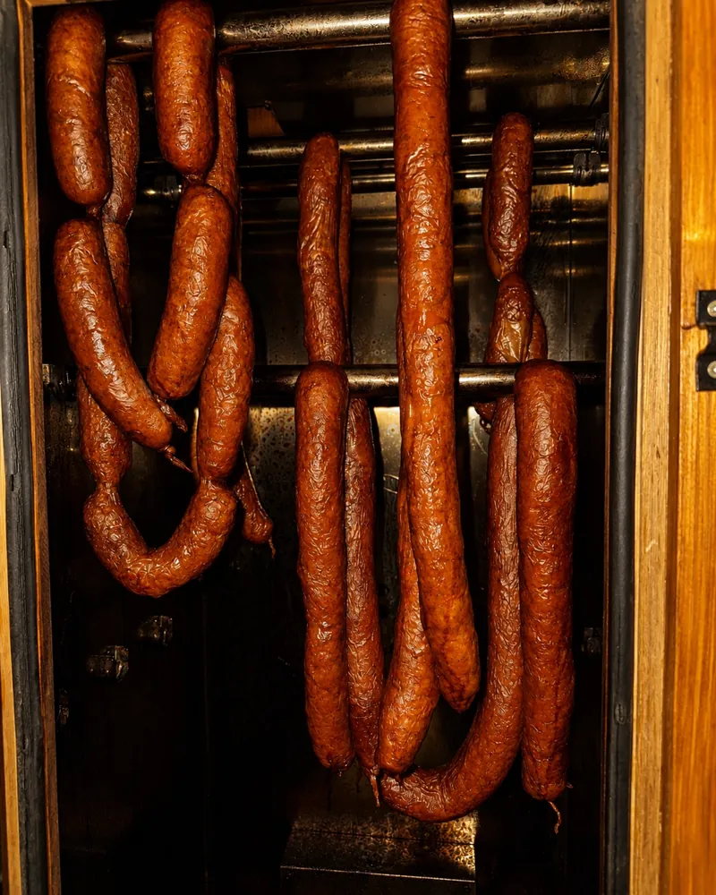 Würstchen in der Kammer