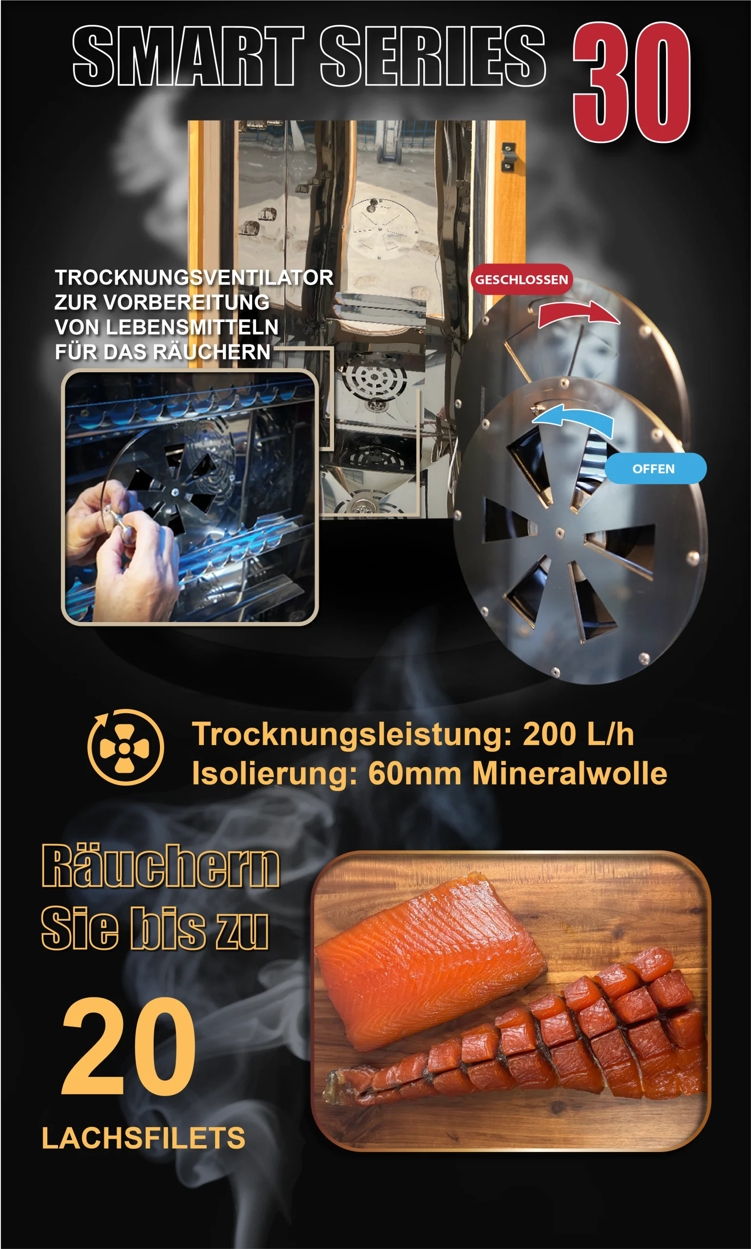 Räucherkammer Smart 30 22
