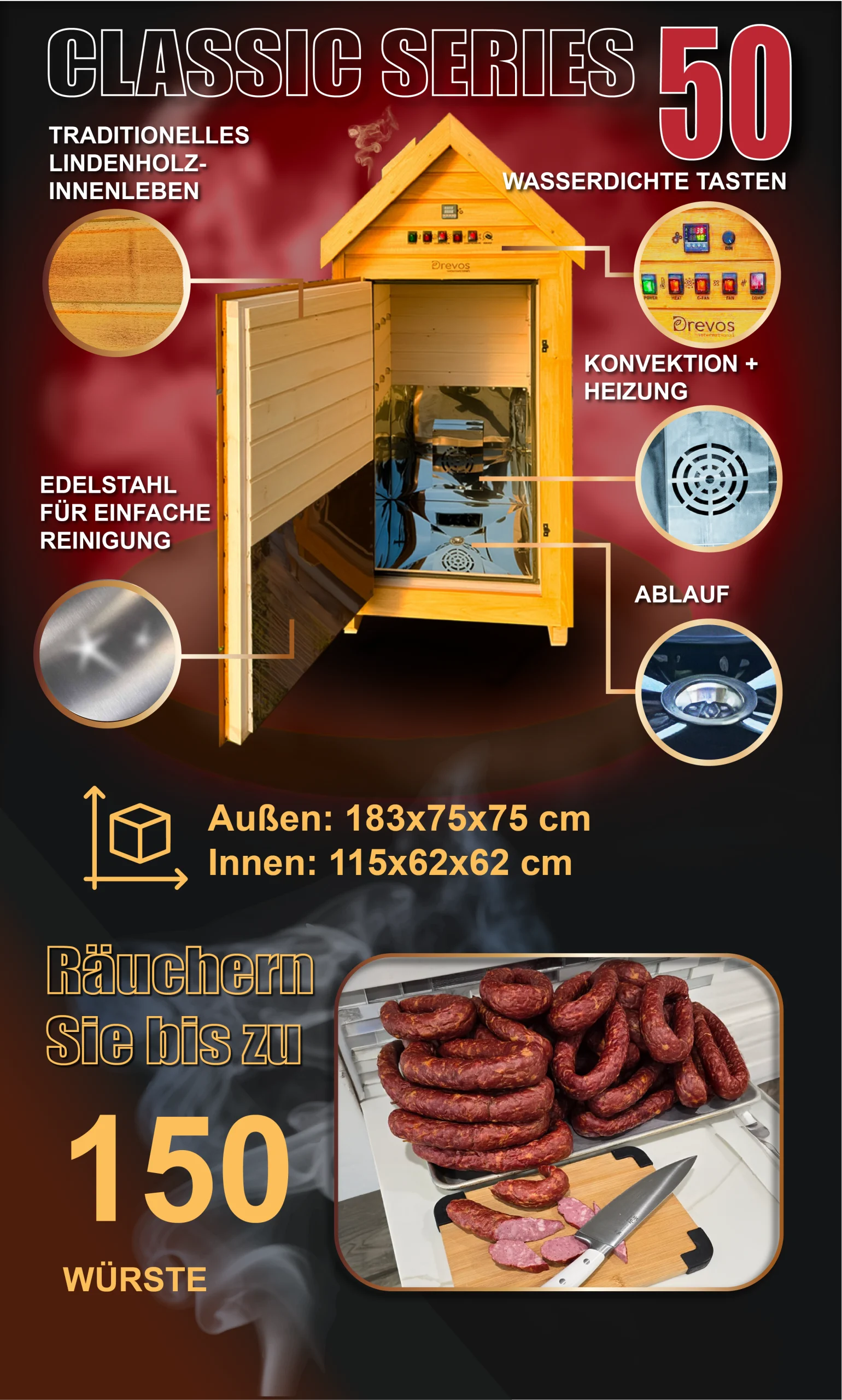 Räucherkammer Classic 50 9