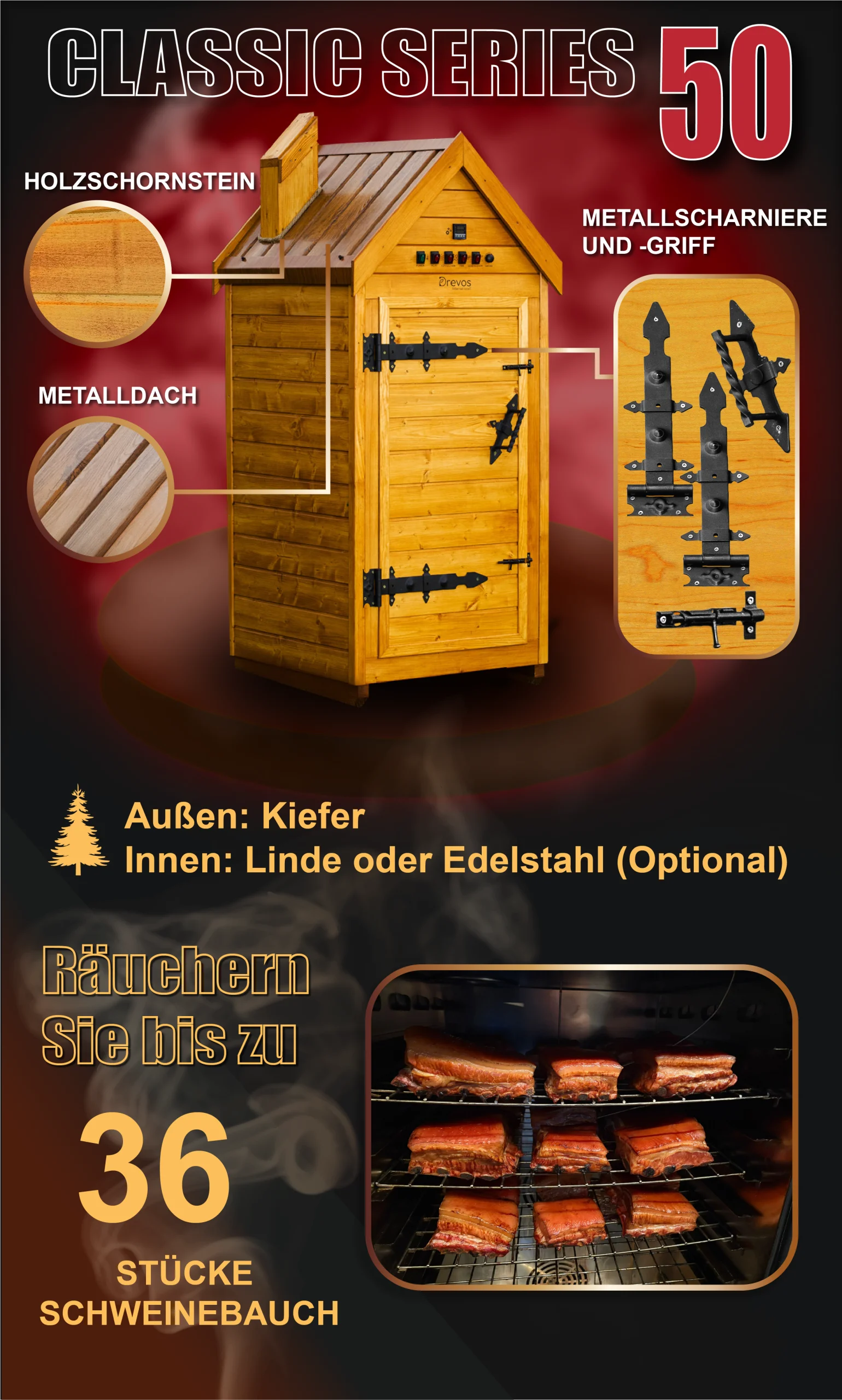 Räucherkammer Classic 50 10