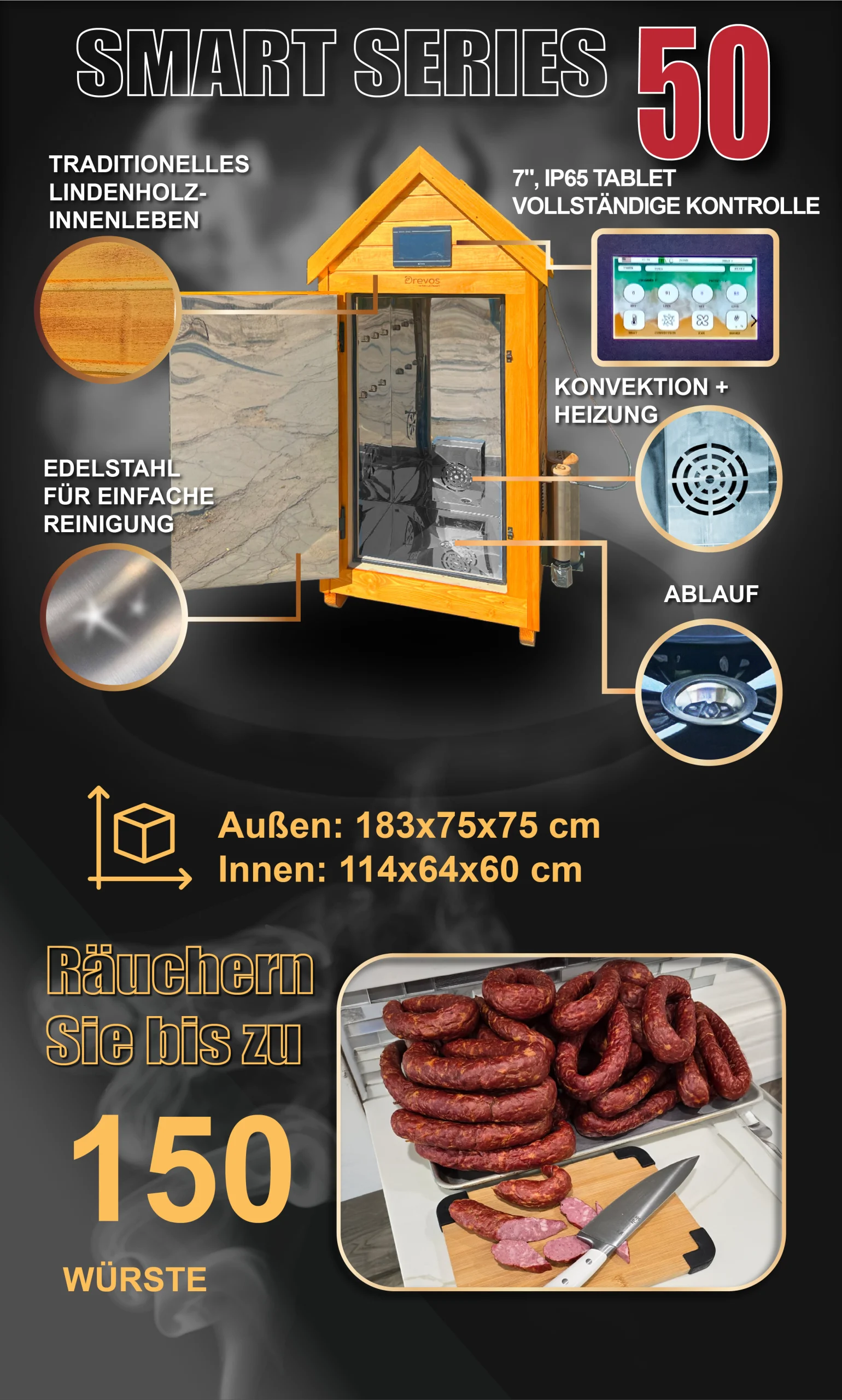 Räucherkammer Smart  50 23