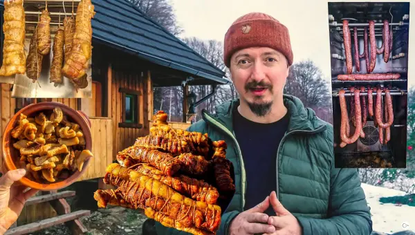 Räuchern von Würsten und Fleisch