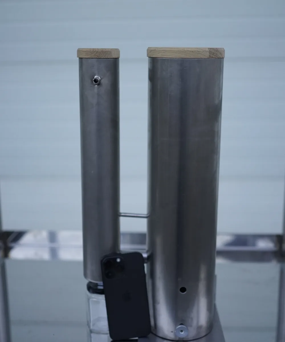 Smoke distribution inside the chamber